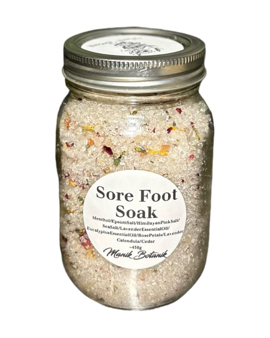 Sore Foot Soak - 500mL Jar